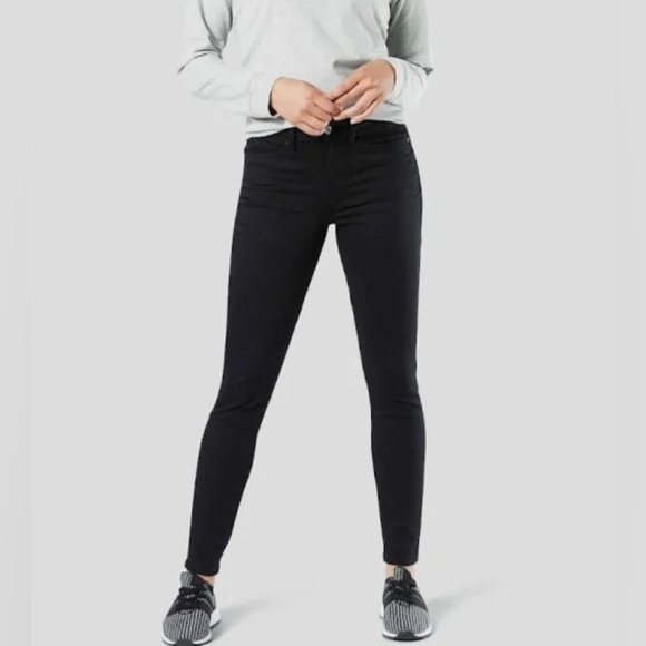 🌕 NWOT Levi's Gray Denizen High Rise Skinny Jeans Size W32 L30 - Picture 1 of 10